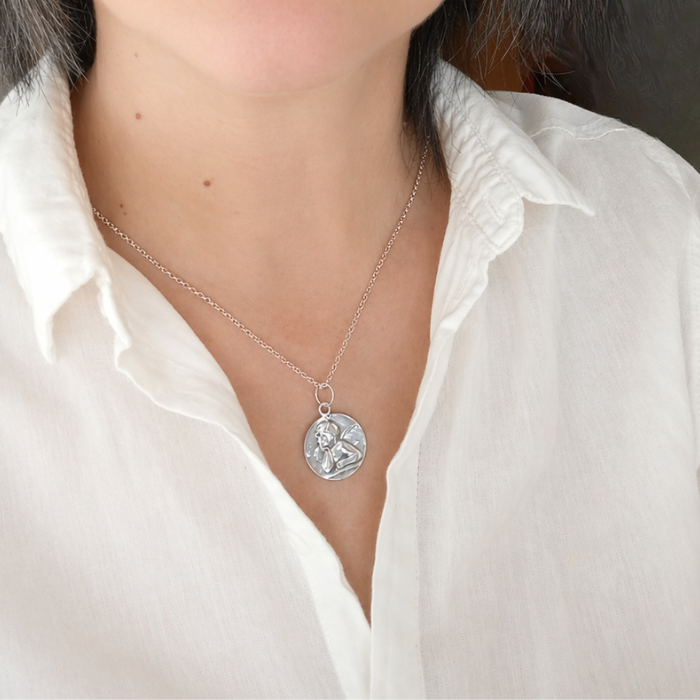 Colgante Plata Ángel Protector