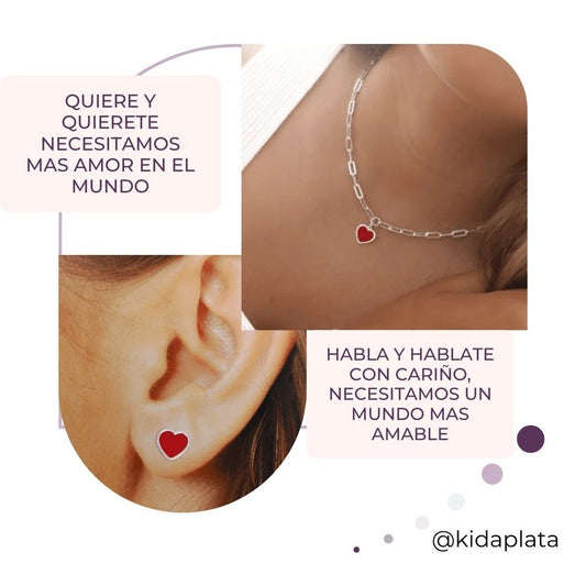 Collar Plata Suspiros de amor