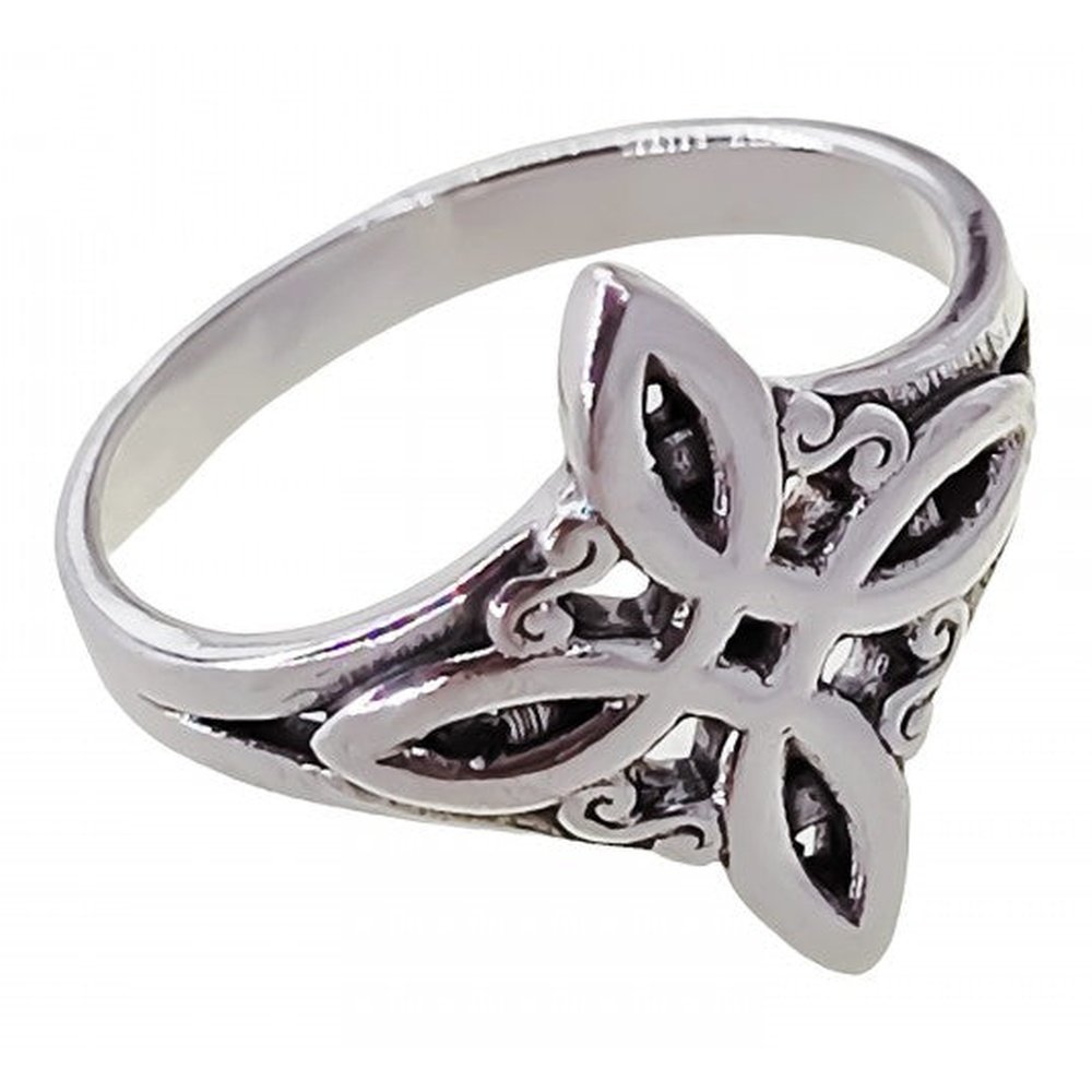 Anillo Plata Nudo de Bruja