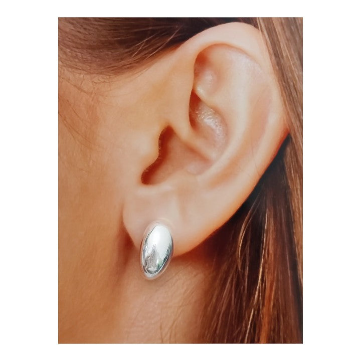 Pendiente Plata Gota