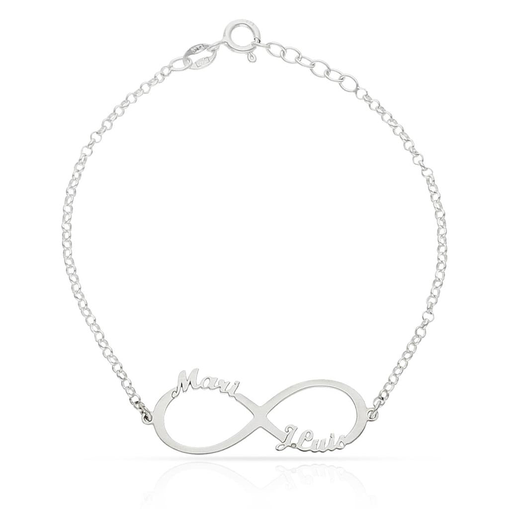 Pulsera Plata Infinito