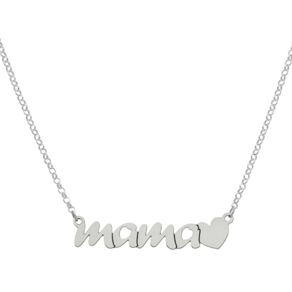 Collar Plata Mamá