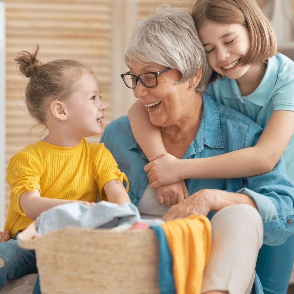 Pulsera Plata Abuela con Nietos