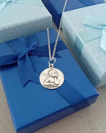 Colgante Plata Ángel Protector