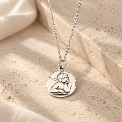 Colgante Plata Ángel Protector