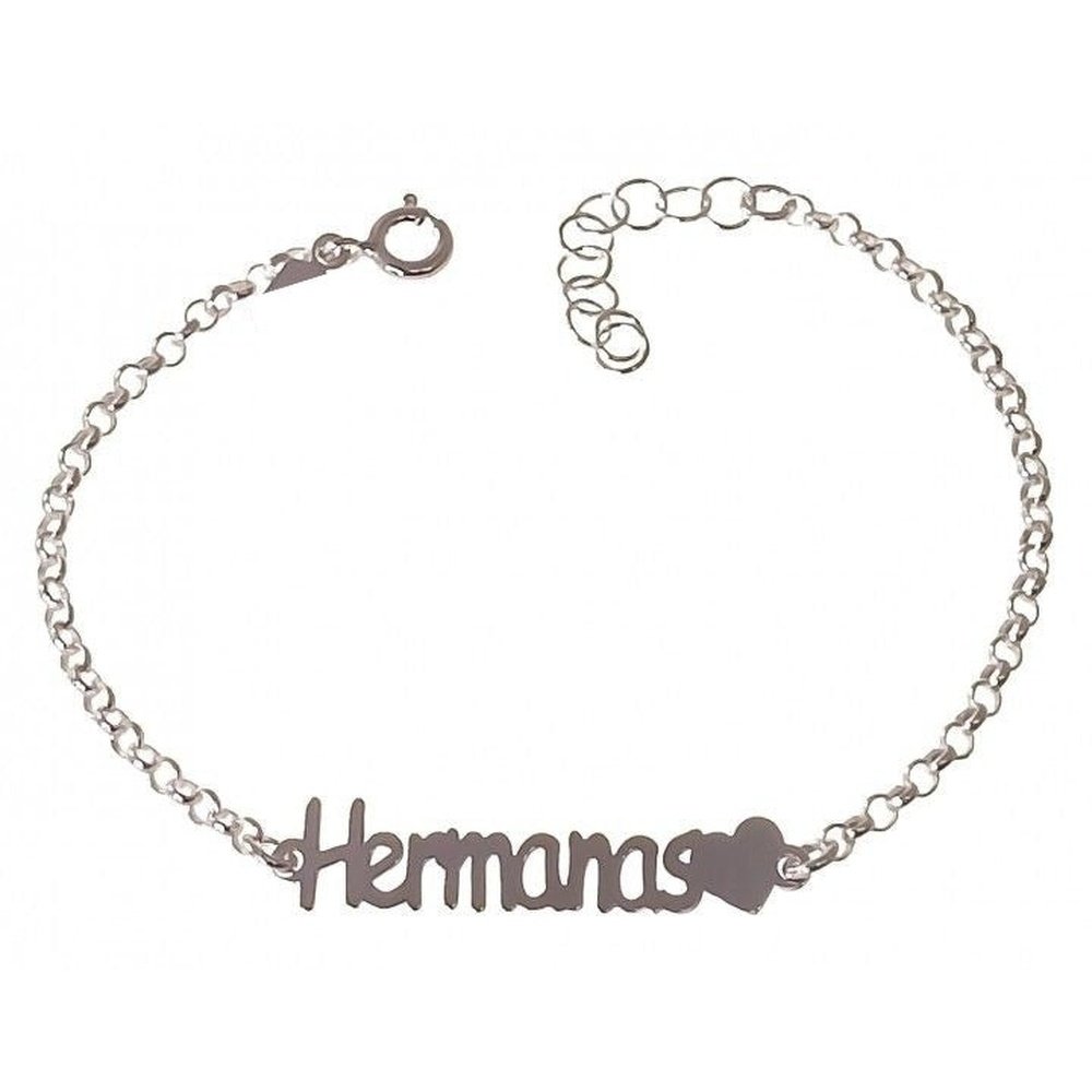 Pulsera Plata Hermanas