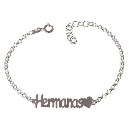 Pulsera Plata Hermanas