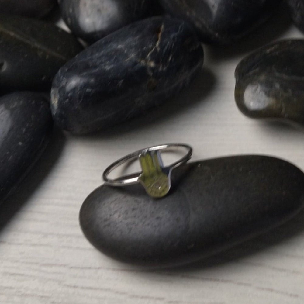 Anillo Plata Mano de Fatima