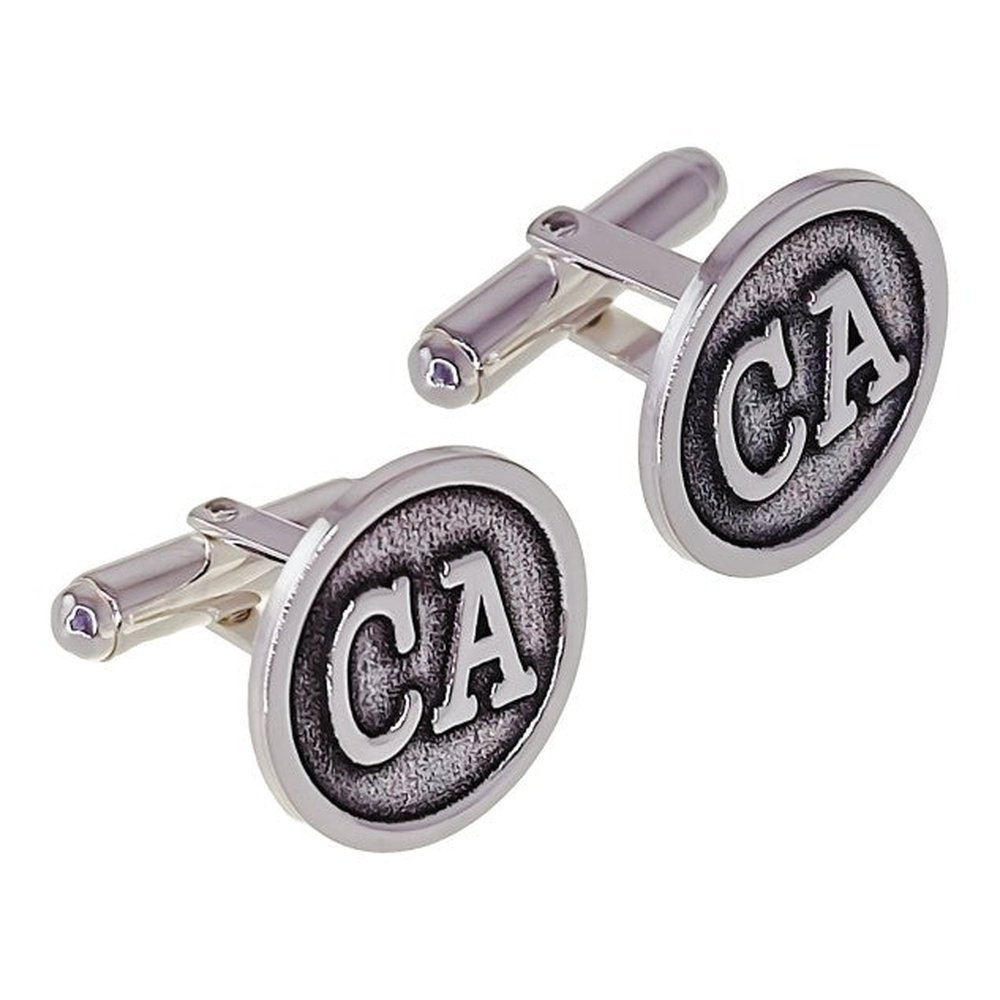 Gemelos Plata Personalizados