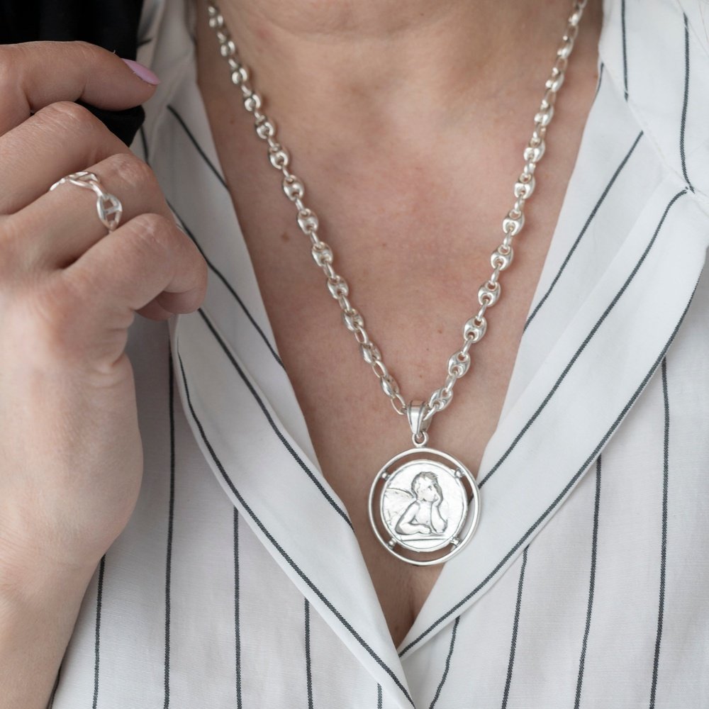 Combi 8 Angel protector A Medida Cadena 60 cm o 70 cm