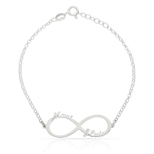 Pulsera Plata Infinito