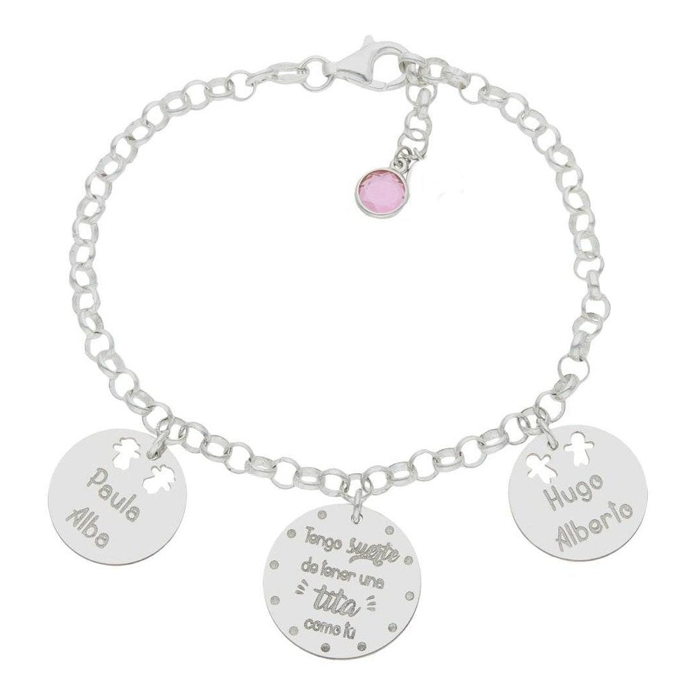 Pulsera Plata Tia