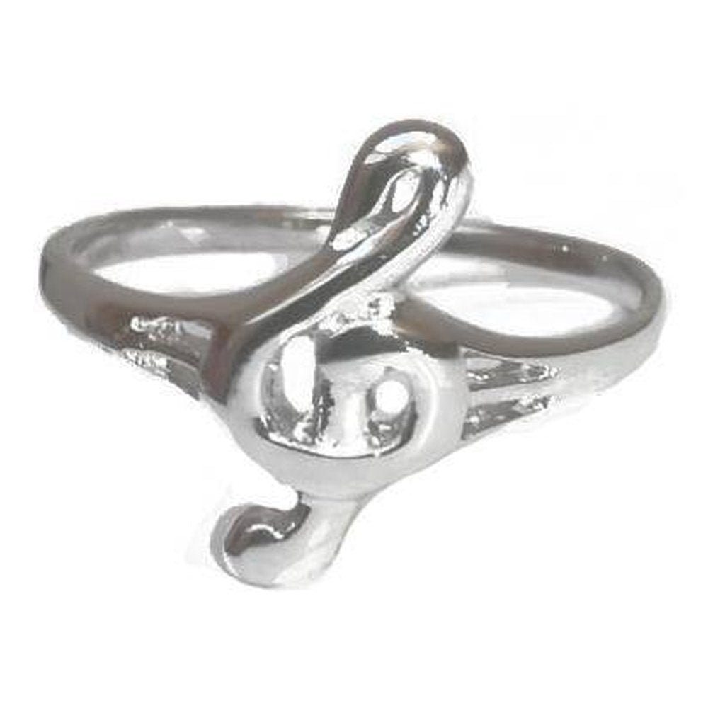 Anillo Plata Clave de Sol