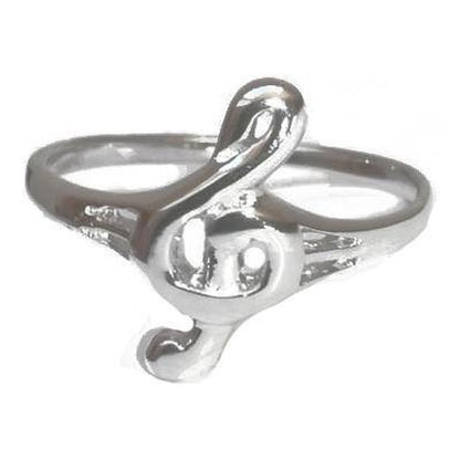 Anillo Plata Clave de Sol