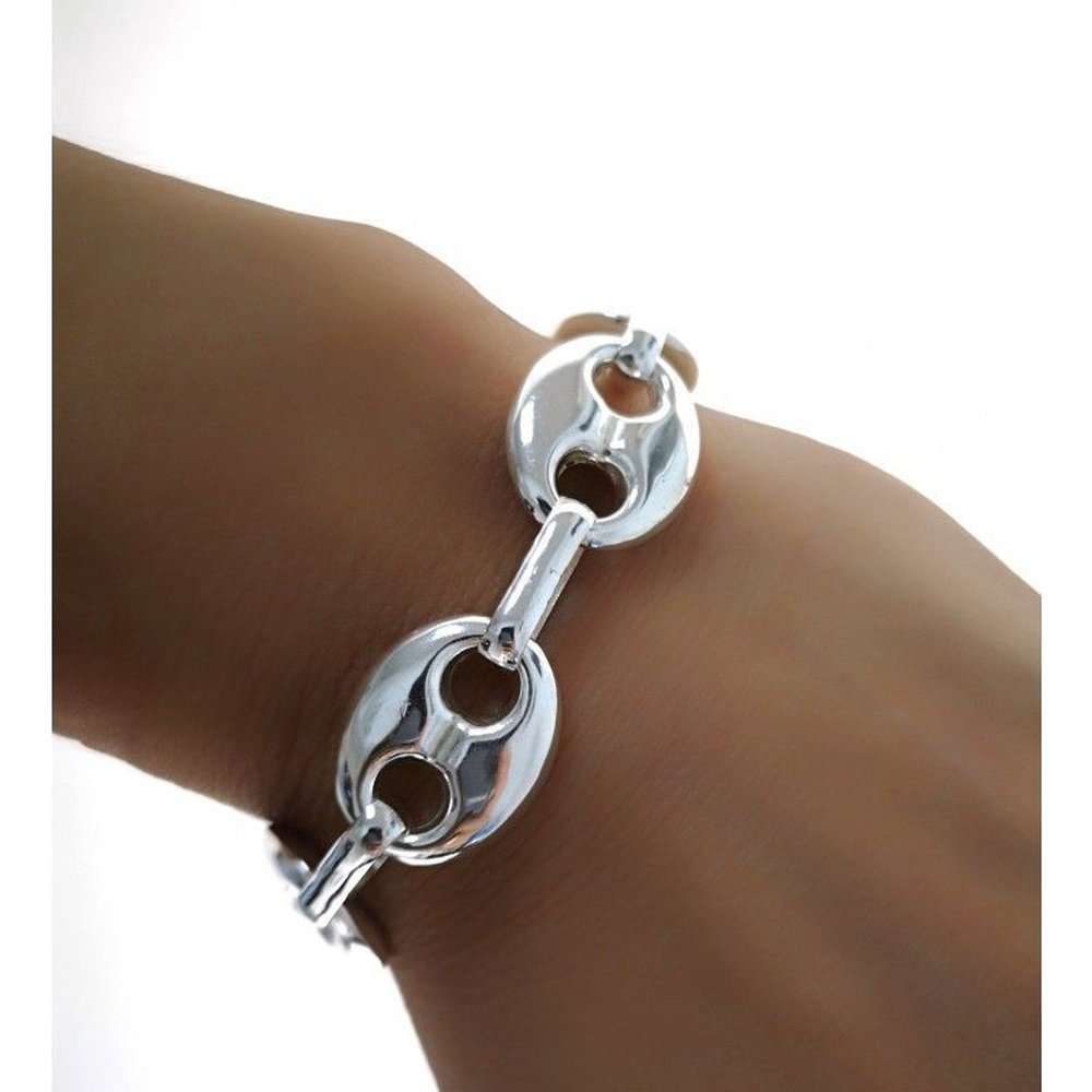 Pulsera Calabrote Plata 12