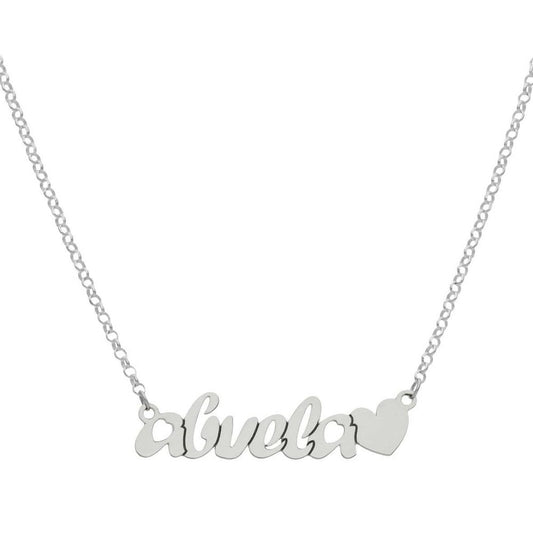 Collar Plata Abuela