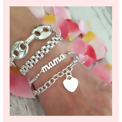 Pulsera Calabrote Plata 12