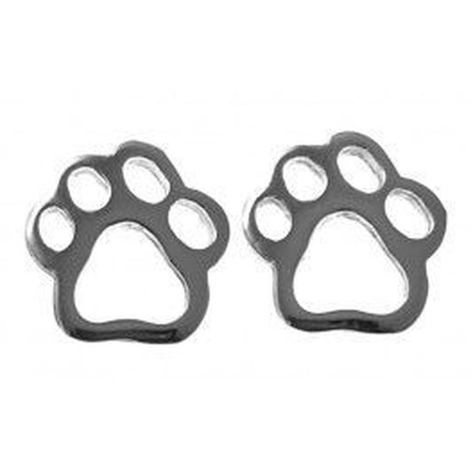 Pendiente Plata Huella