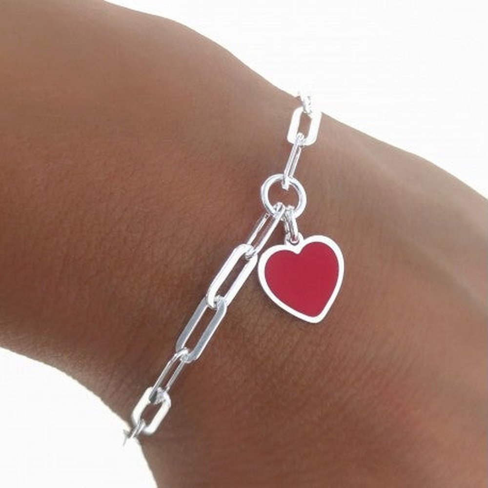 Pulsera Suspiros de amor Plata